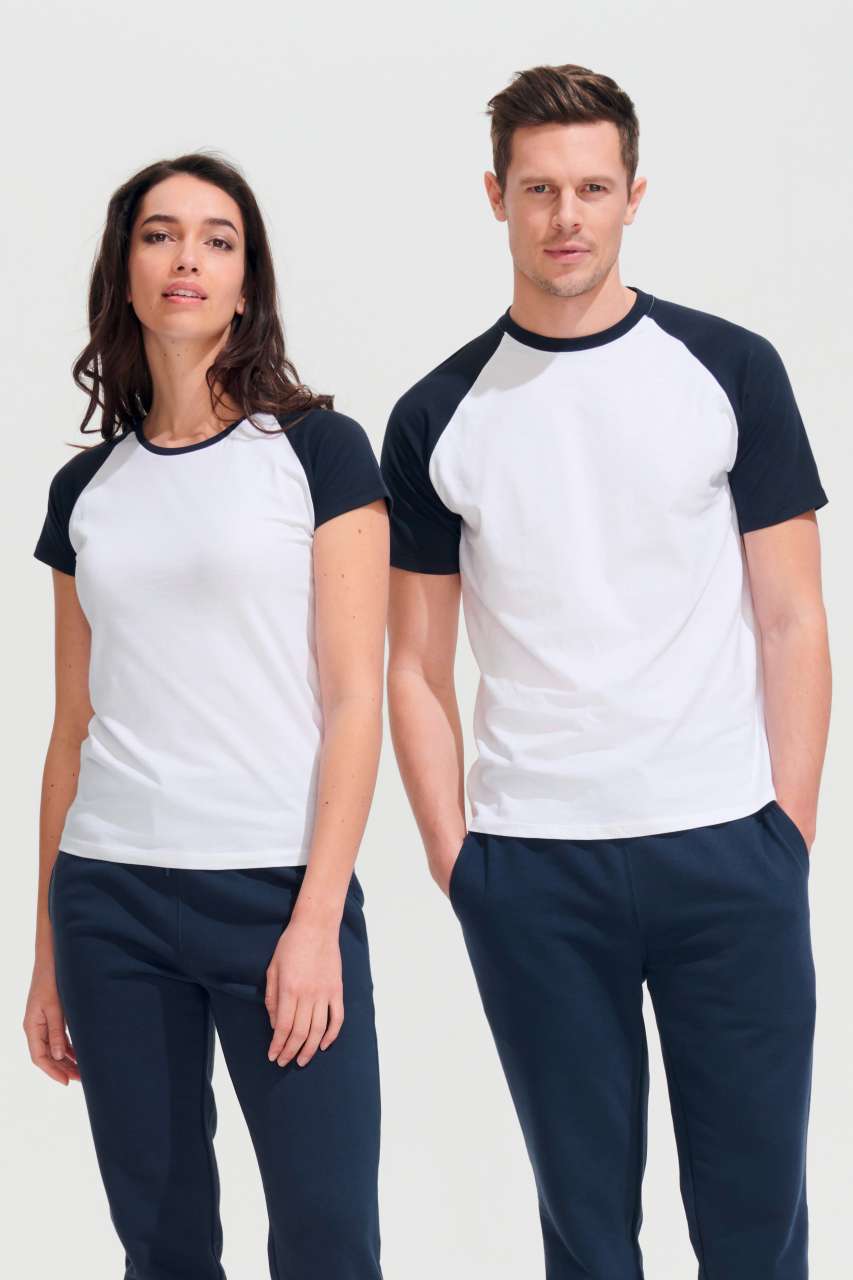 SOL'S FUNKY - HERREN T-SHIRT MIT 2 FARBIGEN RAGLANÄRMELN