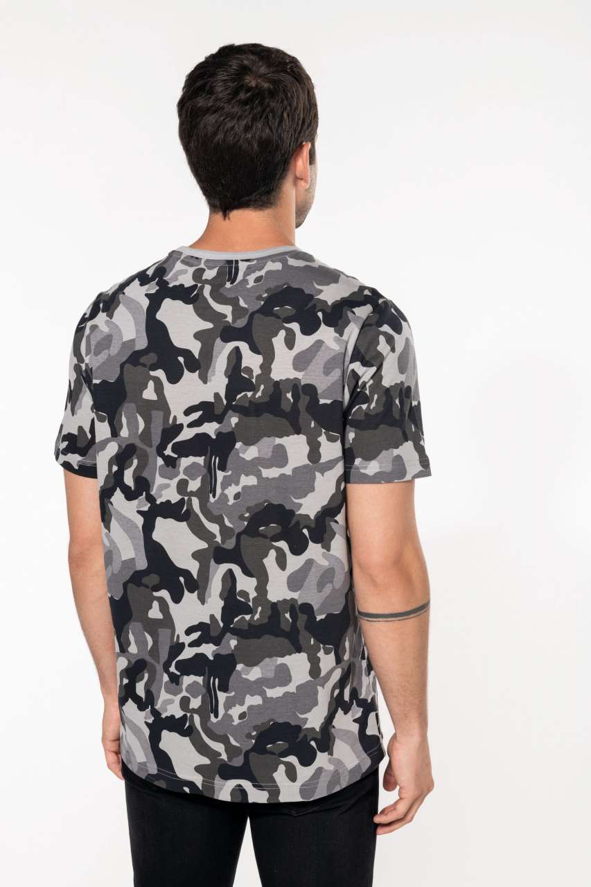 MEN'S SHORT-SLEEVED CAMO T-SHIRT