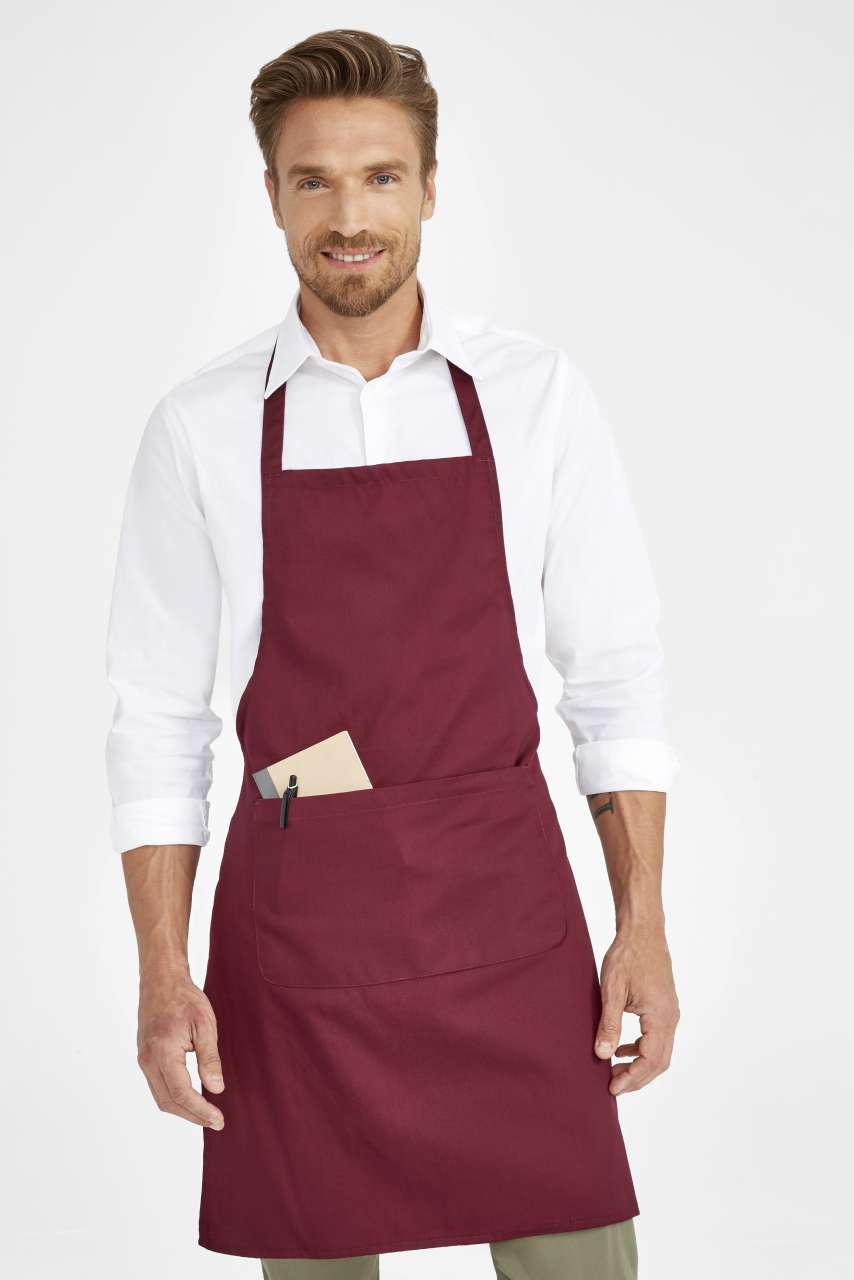 SOL'S GRAMERCY - LONG APRON WITH POCKET