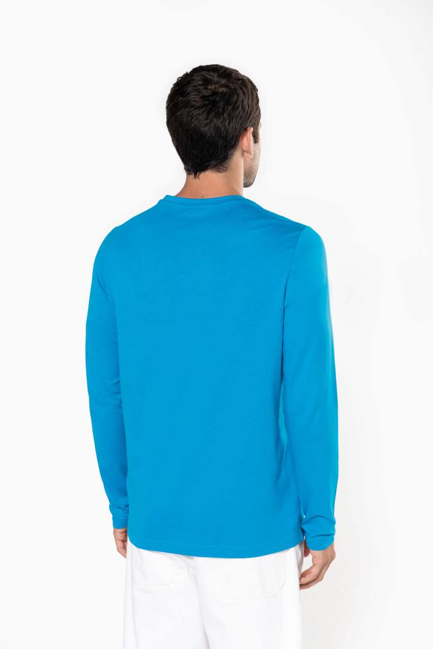 MEN'S LONG-SLEEVED CREW NECK T-SHIRT