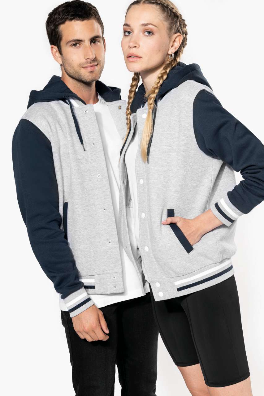 VESTE TEDDY UNISEXE À CAPUCHE
