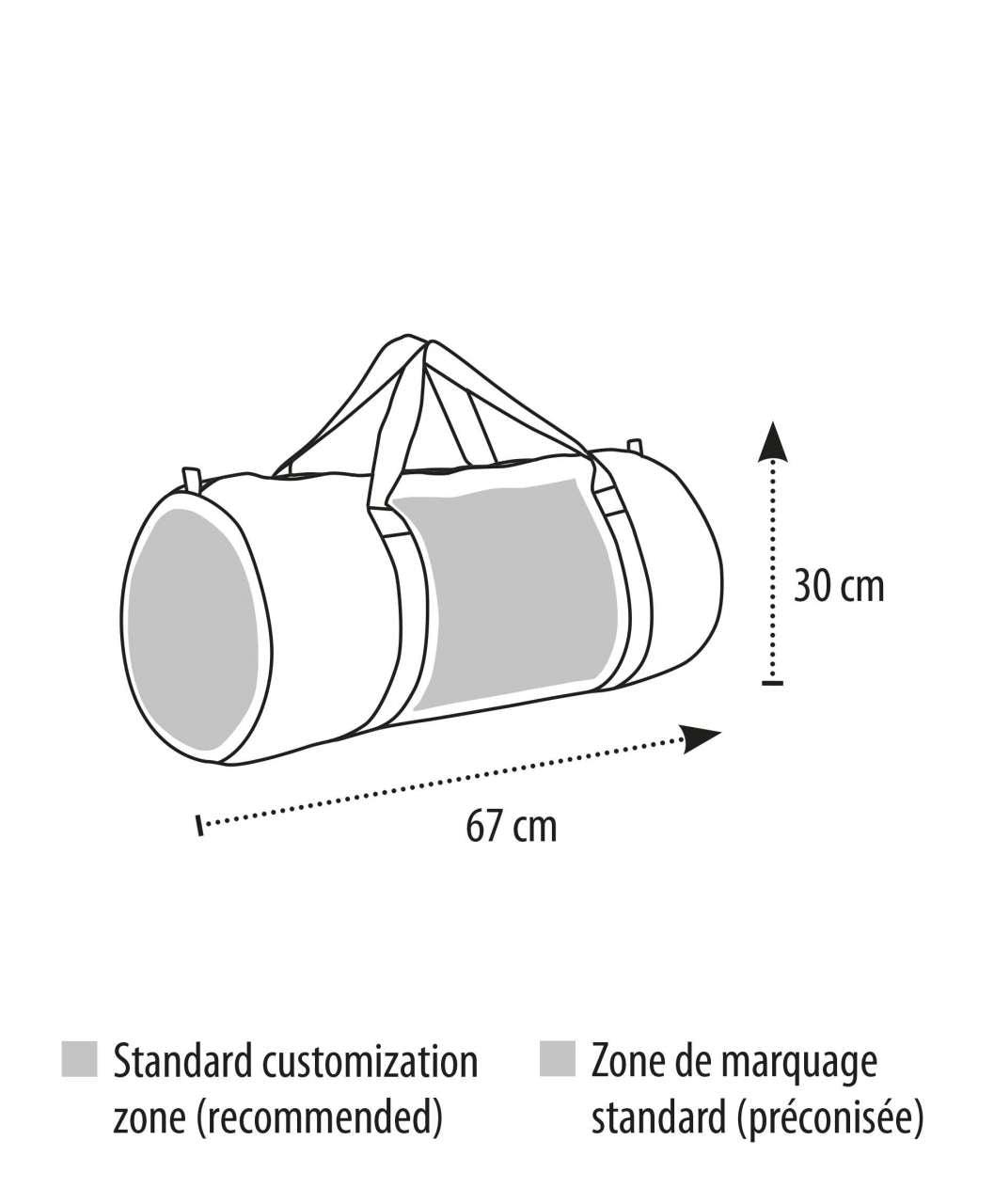 SOL'S SOHO 67 - LARGE 420D POLYESTER TRAVEL BAG