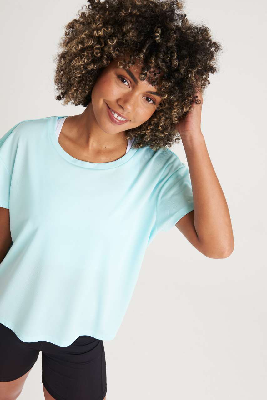 WOMEN'S OPEN BACK T