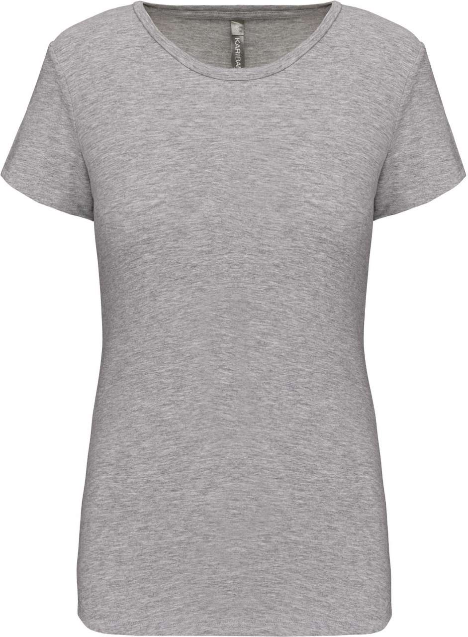 LADIES' SHORT-SLEEVED CREW NECK T-SHIRT
