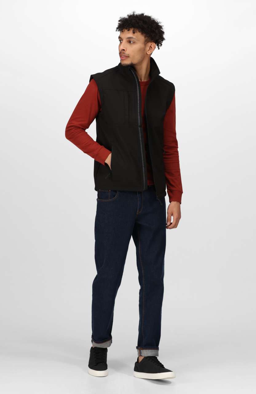 OCTAGON II 3 LAYER PRINTABLE SOFTSHELL BODYWARMER