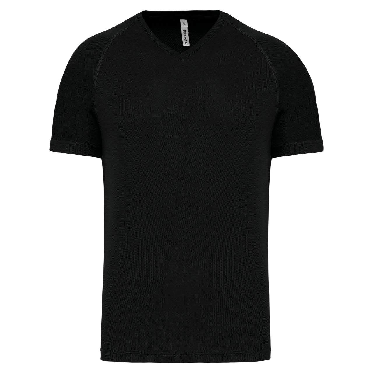 T-SHIRT DE SPORT À MANCHES COURTES ET COL EN V POUR HOMME