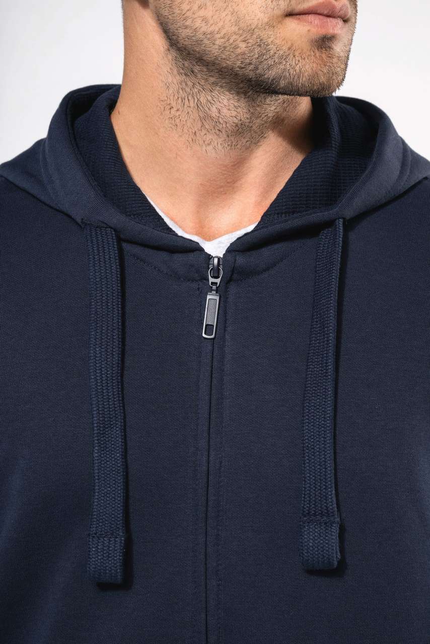 SWEAT-SHIRT À CAPUCHE AVEC FERMETURE ÉCLAIR POUR HOMME