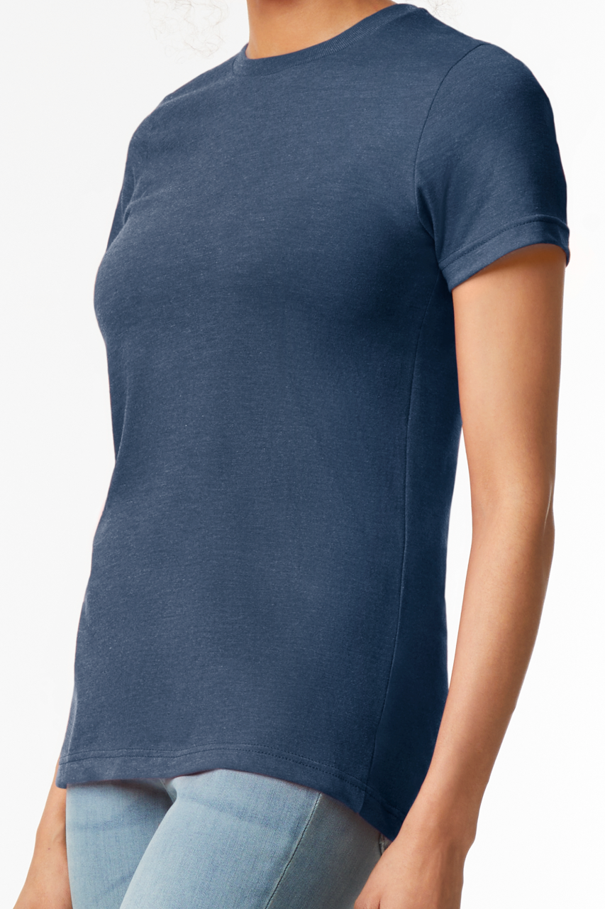 SOFTSTYLE® CVC WOMEN'S T-SHIRT