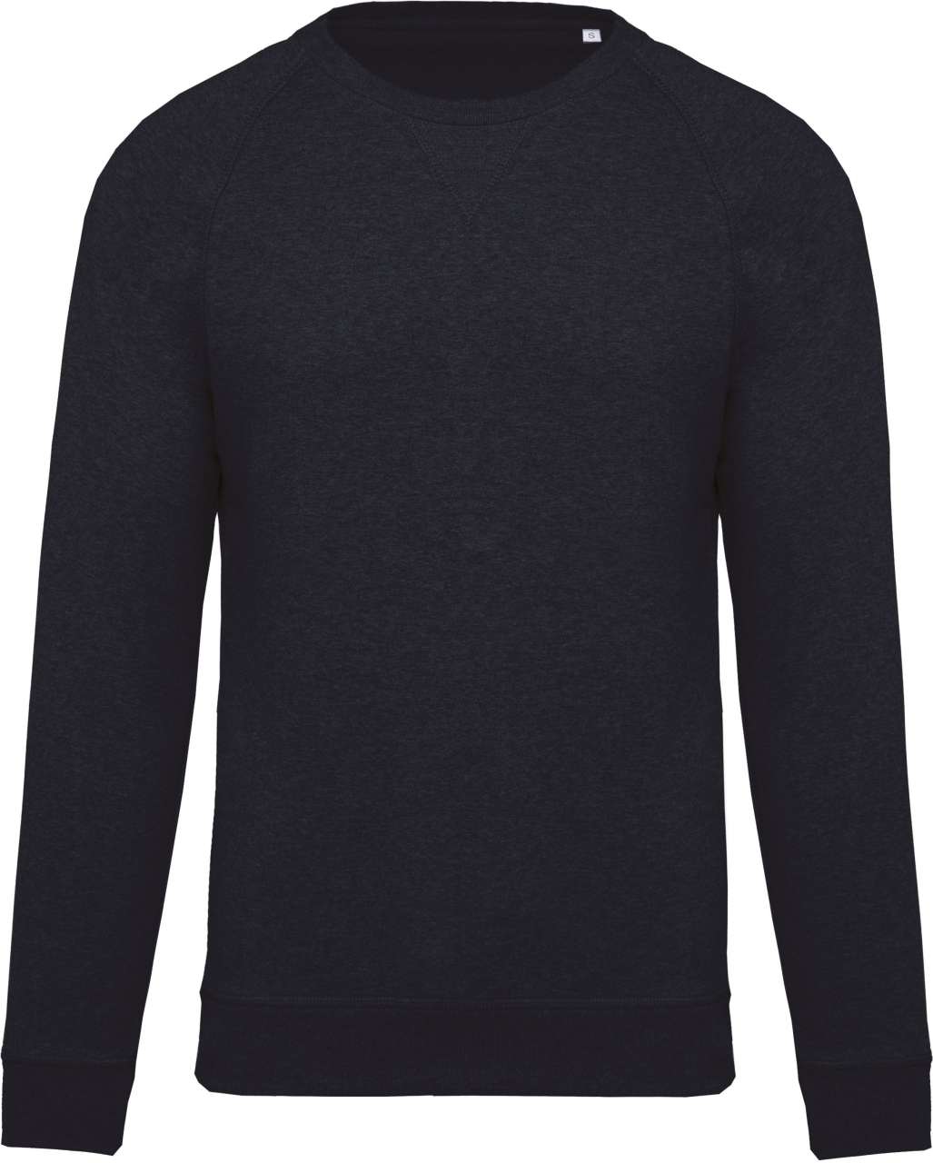 SWEAT-SHIRT HOMME EN COTON BIOLOGIQUE À COL RAS DU COU ET MANCHES RAGLAN