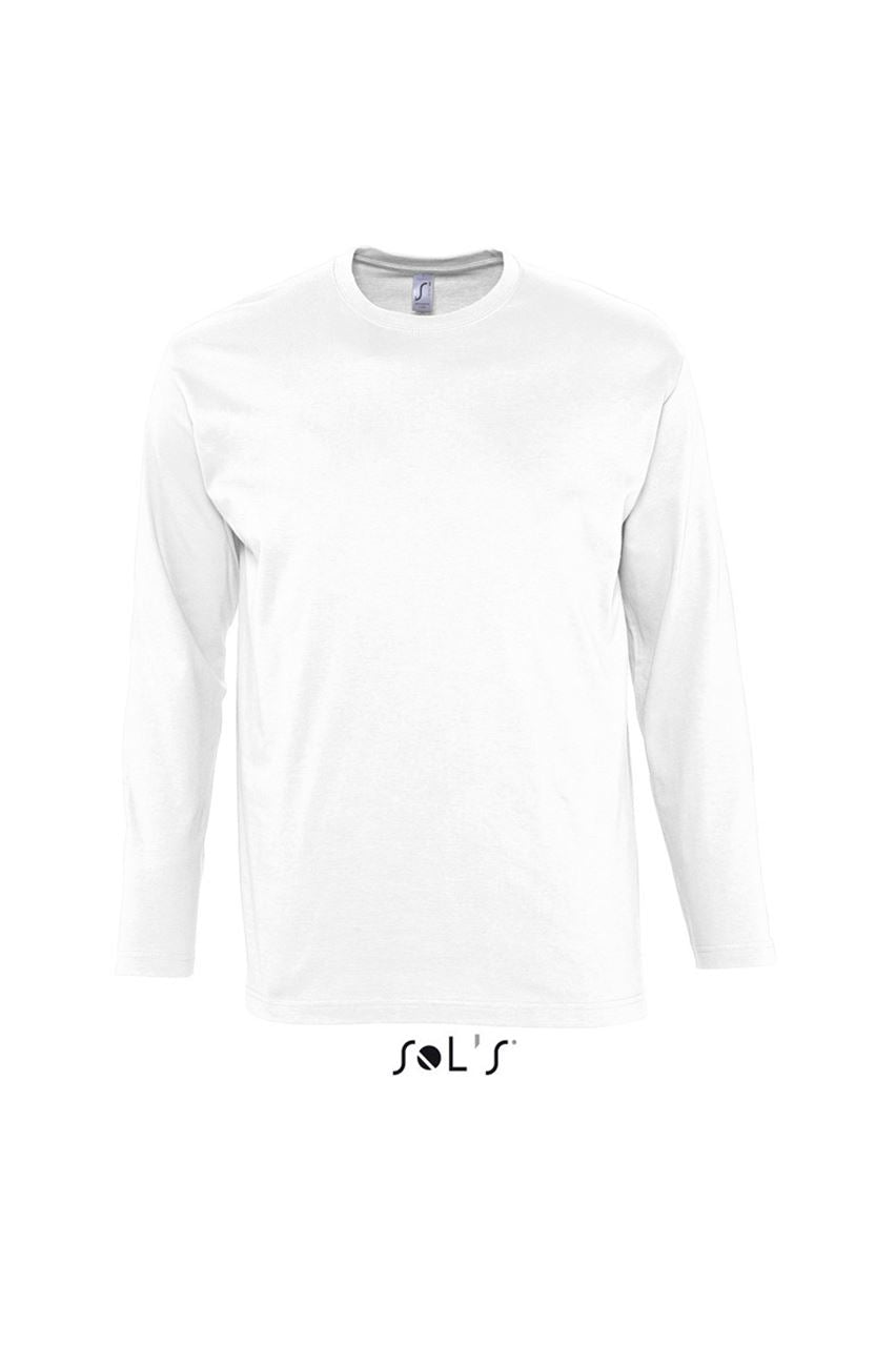 SOL'S MONARCH - MEN'S ROUND COLLAR LONG SLEEVE T-SHIRT