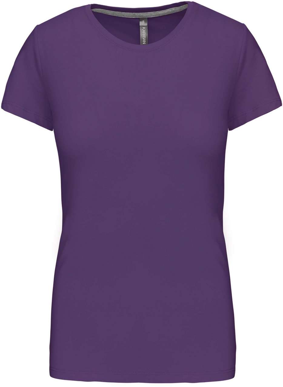 LADIES' SHORT SLEEVE CREW NECK T-SHIRT
