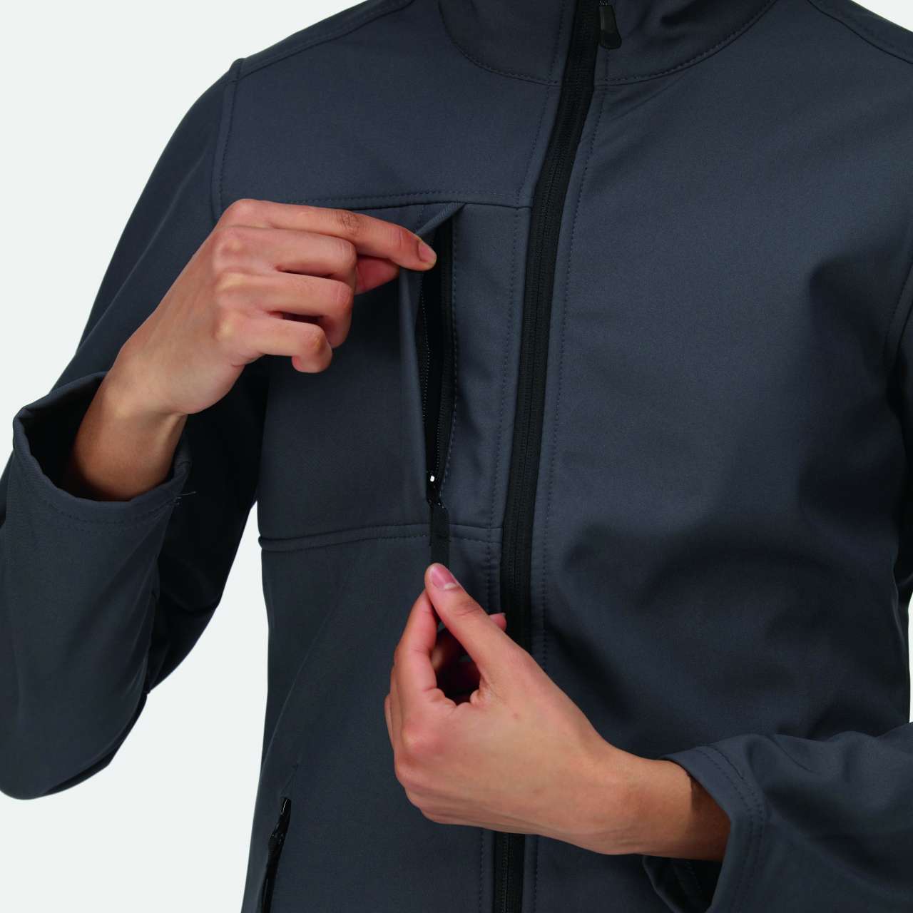 OCTAGON II DRUCKBARE 3-LAGIGE MEMBRAN-SOFTSHELL-JACKE FÜR DAMEN