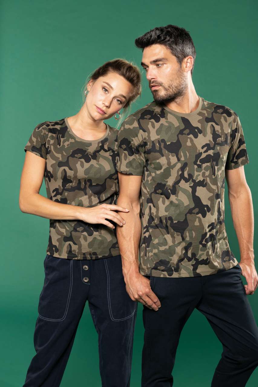 MEN'S SHORT-SLEEVED CAMO T-SHIRT