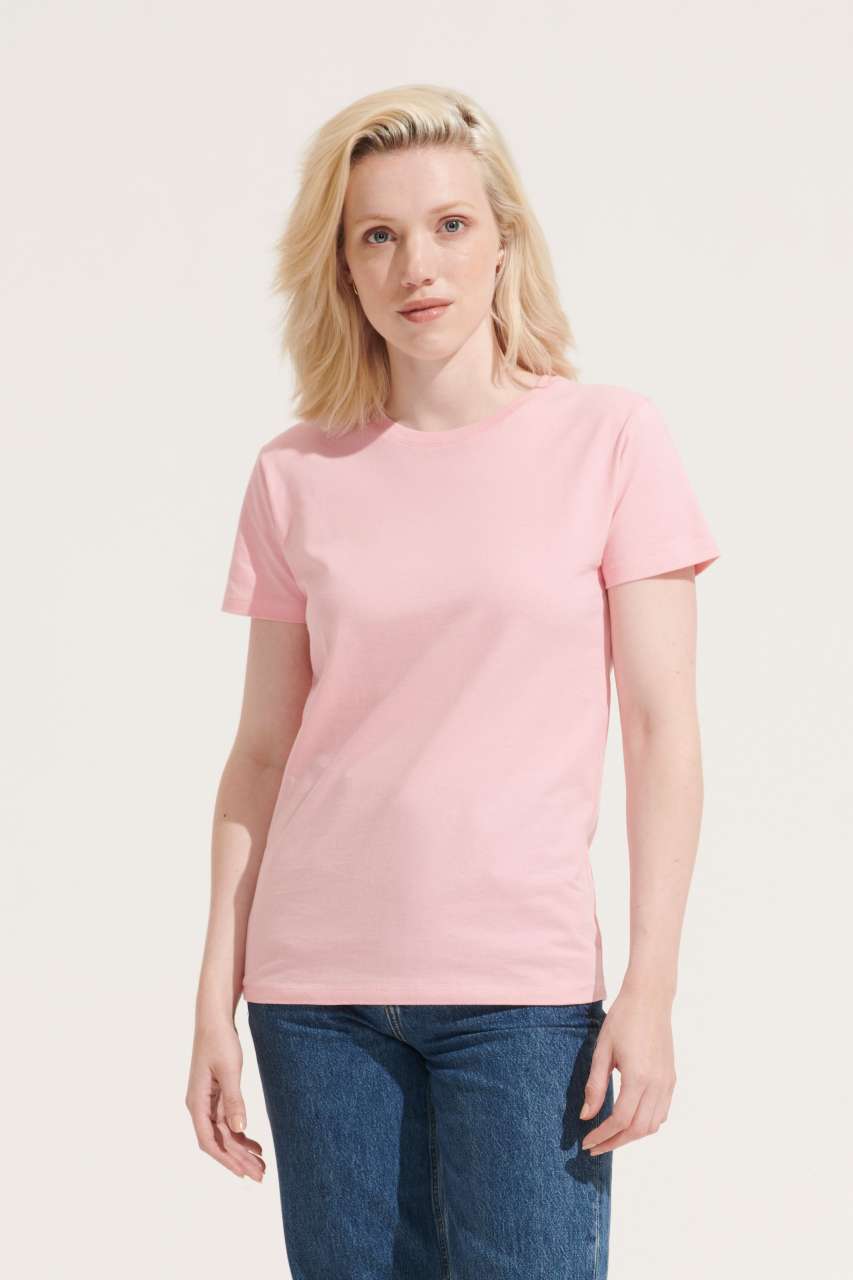 SOL'S IMPERIAL WOMEN - ROUND COLLAR T-SHIRT