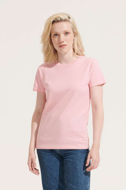 SOL'S IMPERIAL WOMEN - ROUND COLLAR T-SHIRT