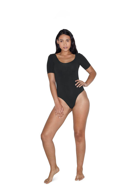 WOMEN'S COTTON SPANDEX DANCE BODYSUIT