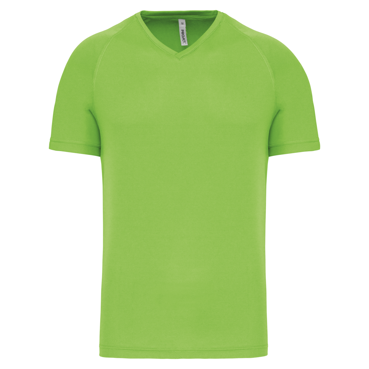 T-SHIRT DE SPORT À MANCHES COURTES ET COL EN V POUR HOMME