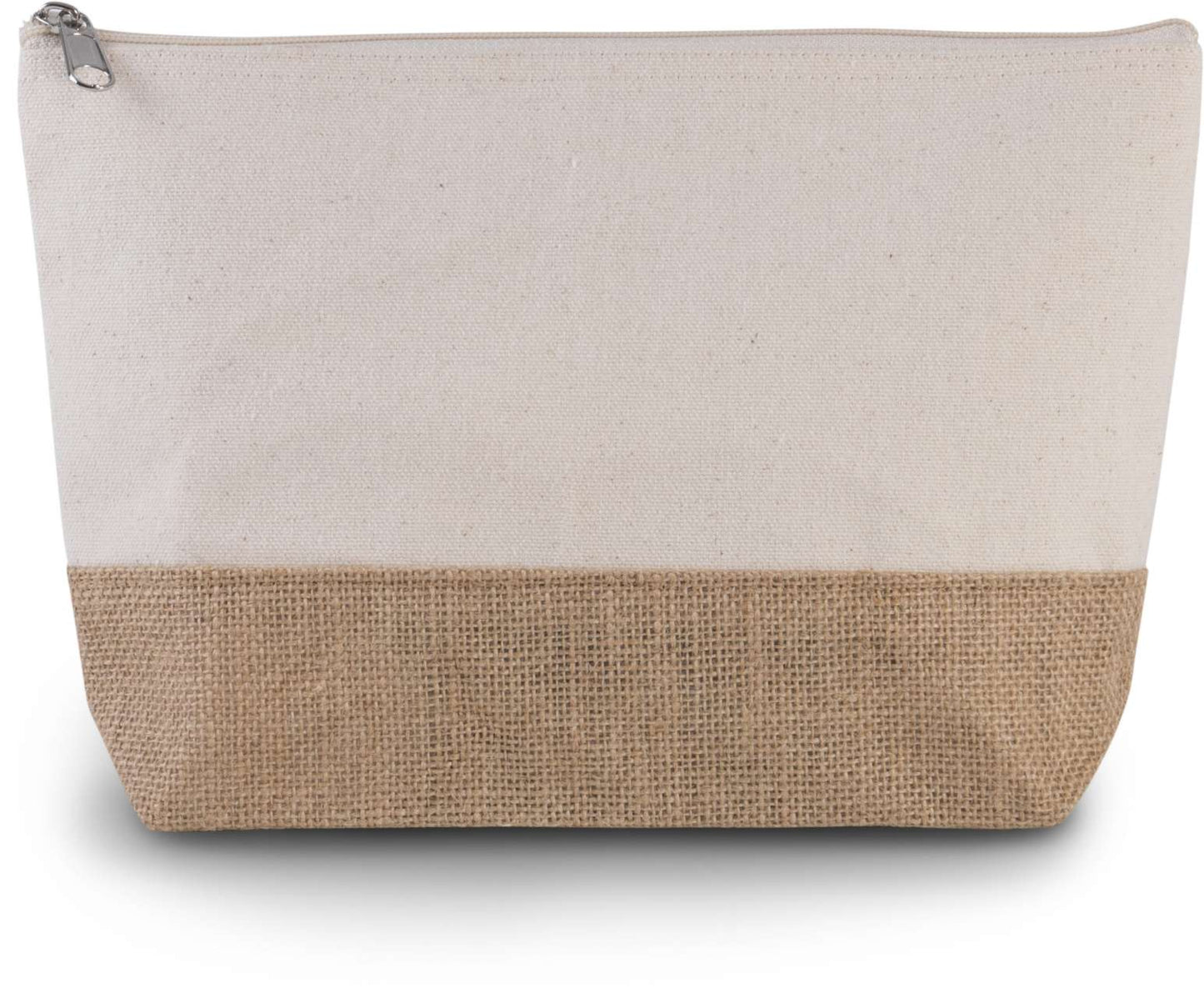 POCHETTE EN TOILE ET JUTE