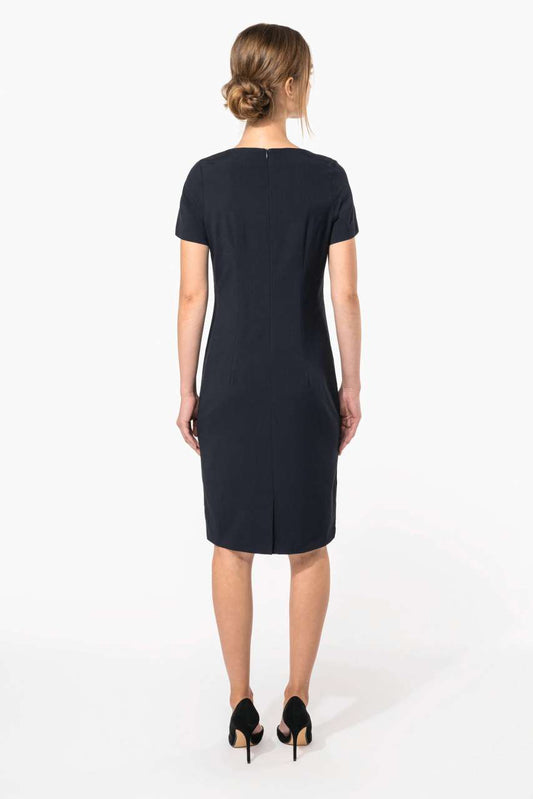 Short-Sleeved Dress - Kariban (2 of 7) | utt:4526ccf28bcc