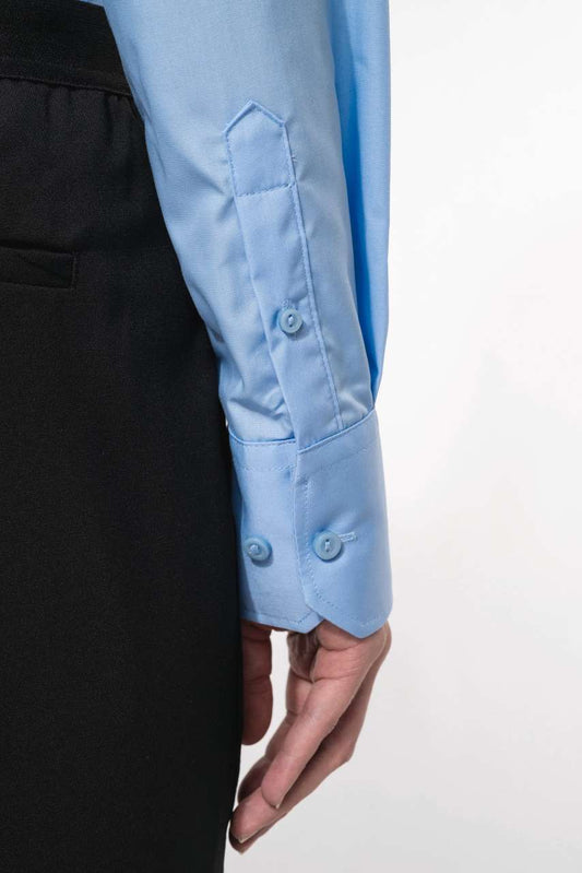 Ladies’ Long-Sleeved Pilot Shirt - Kariban (2 of 10) | utt:2a37c739afac