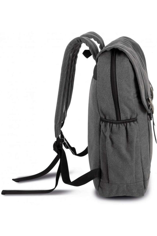 Flap-Top Canvas Backpack - Kimood (2 of 3) | utt:3c613d87d5fd