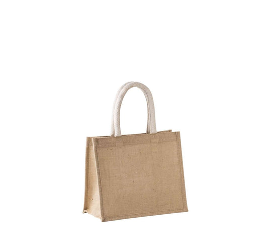 JUTE CANVAS TOTE - MEDIUM in Natural | utt:da1aeef3f2b2