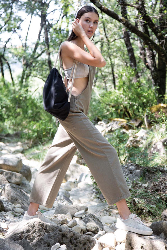 SMALL RECYCLED BACKPACK WITH DRAWSTRING - Kimood (2 of 2) | utt:ff534e1da390