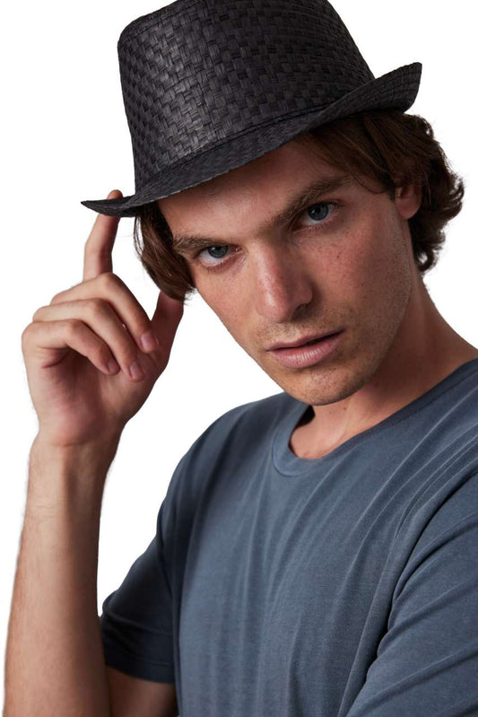 Retro Panama - Style Straw Hat - K-UP (2 of 5) | utt:341596638365