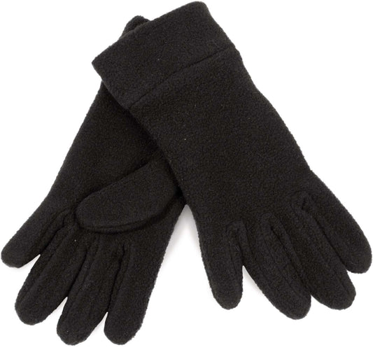Kids' Fleece Gloves in Black | utt:eb0e5a2a4e78