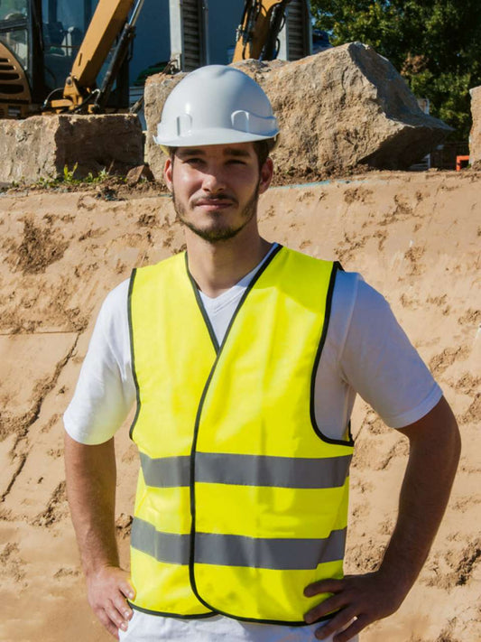 Safety Vest "wolfsburg" - Black Hem - Korntex (2 of 3) | utt:9bb5f092bfd6