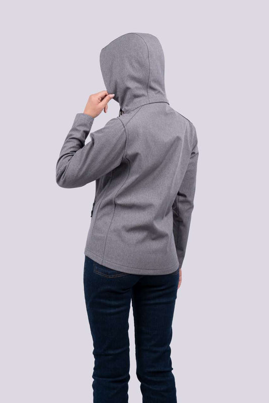 Women’s 3-Layer Detachable Hooded Softshell Jacket - Legend Classics (2 of 3) | utt:e6bed0c6f349