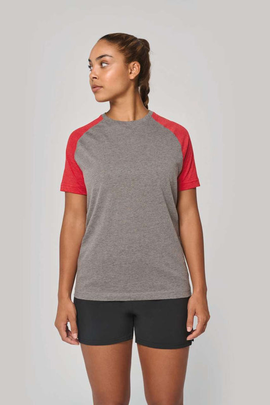 Adult Triblend Two-Tone Sports Short-Sleeved T-Shirt - Proact (2 of 7) | utt:6ff8267d0a59