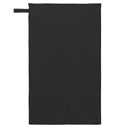 Microfibre Sports Towel in Black | utt:bd780ffadd93