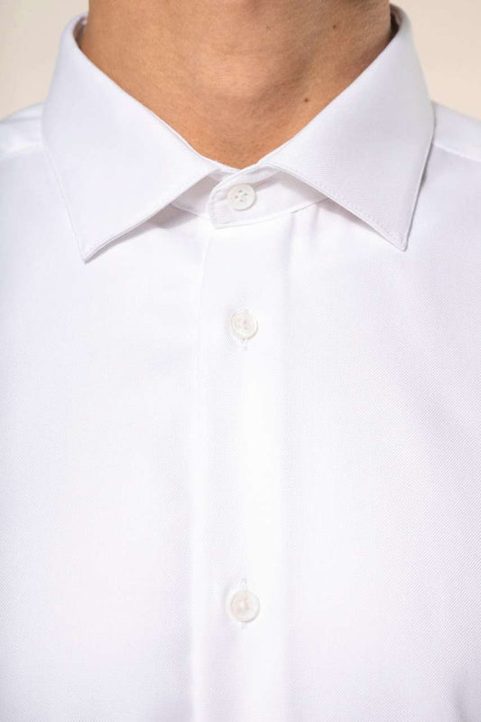 Men's Pinpoint Oxford Long-Sleeved Shirt - Kariban Premium (2 of 8) | utt:29d7d0421cb3