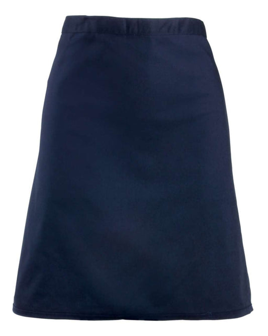 'colours Collection’ Mid Length Apron in Navy