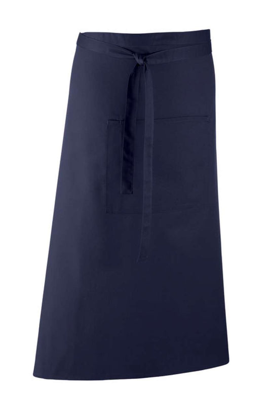 'colours Collection’ Bar Apron With Pocket in Navy