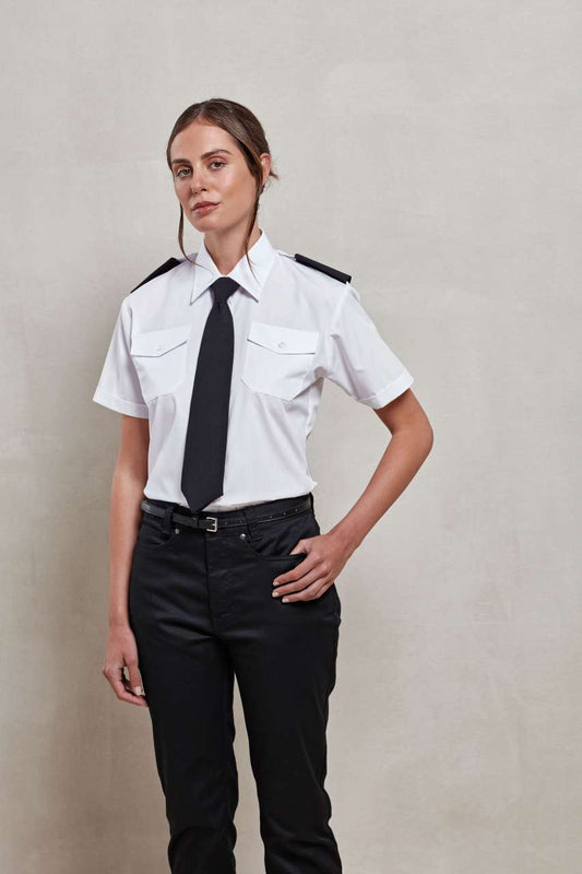 WOMEN'S SHORT SLEEVE PILOT SHIRT - Premier (2 of 2) | utt:39990b20e554
