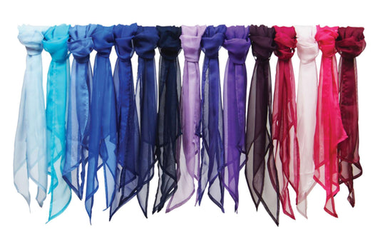 'colours Collection' Plain Chiffon Scarf - Premier (2 of 4) | utt:7dd5a3dfa296