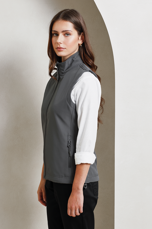 Women’s Windchecker® Printable & Recycled Softshell Gilet - Premier (2 of 6) | utt:f08e319d3719