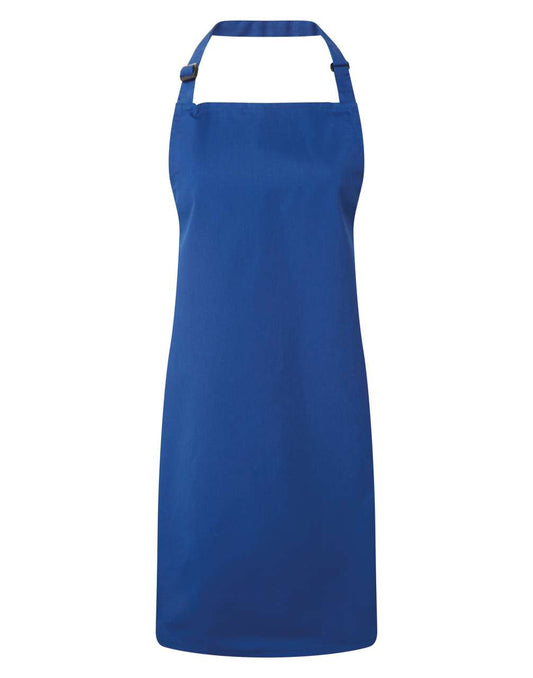 ‘ANTIMICROBIAL’ BIB APRON in Royal | utt:151b5628eed6