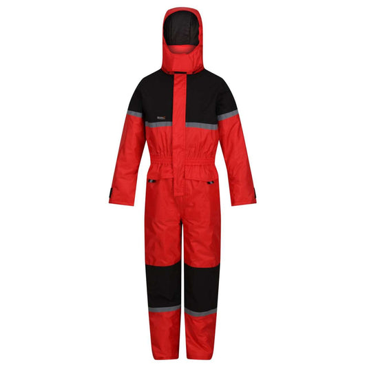 JUNIOR RANCHER WATERPROOF INSULATED COVERALL in Classic Red/Black | utt:a1fc4ddd3af1