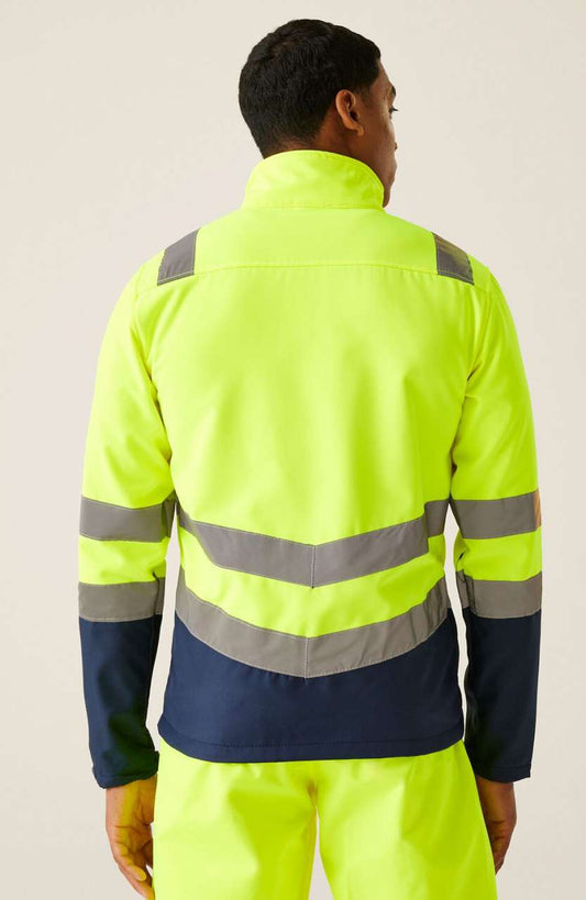 Pro Hi-Vis Softshell Jacket - Regatta (2 of 3) | utt:3d73dfce3ed0