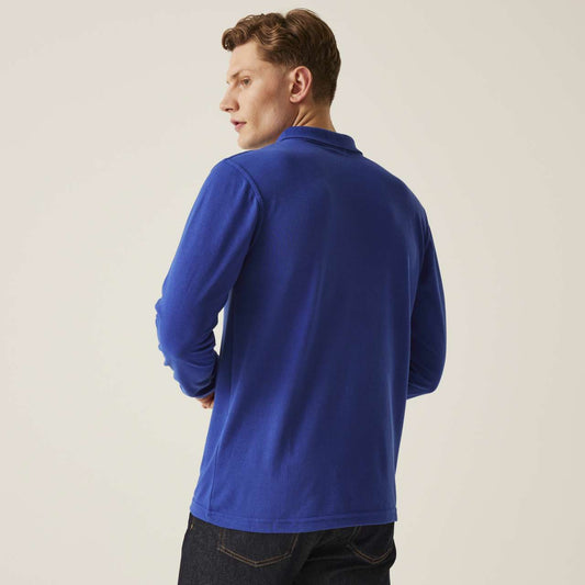 Pro 65/35 Long Sleeve Polo Shirt - Regatta (2 of 4) | utt:88077a73f958