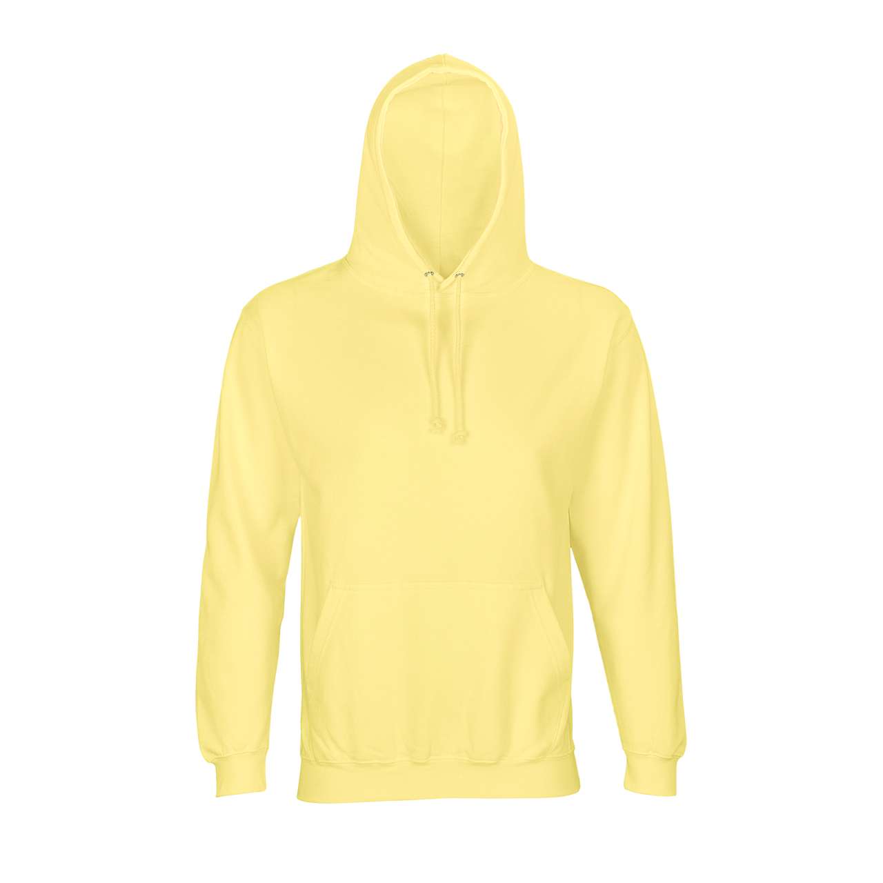 Sol's Condor Tube - Unisex Hooded Sweatshirt in Light Yellow | utt:88349039c4dd
