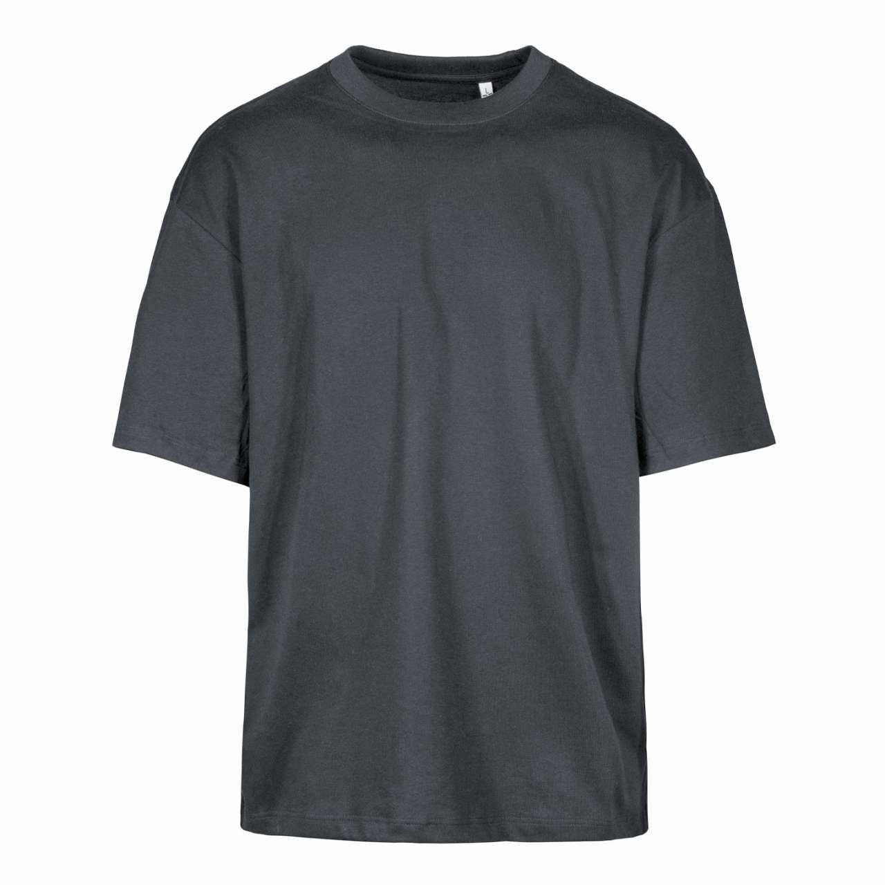 Jersey Max - Short Sleeve Crew Neck T Shirt in Asphalt