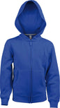 SWEAT-SHIRT À CAPUCHE AVEC FERMETURE ÉCLAIR ENTIÈRE POUR ENFANTS