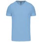 T-SHIRT HOMME À MANCHES COURTES ET COL EN V