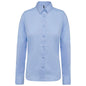 CHEMISE EN POPELINE DE COTON À MANCHES LONGUES POUR FEMME