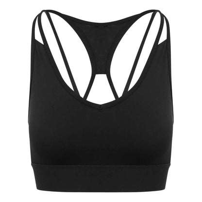 GIRLIE CROP TOP MIT ÜBERKREUZTEM RÜCKEN