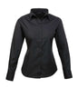 BLOUSE EN POPELINE À MANCHES LONGUES POUR FEMME